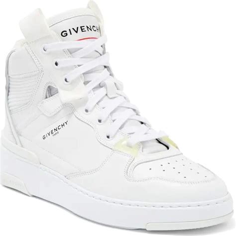 givenchy reverse logo sneakers|Givenchy wing high top sneakers.